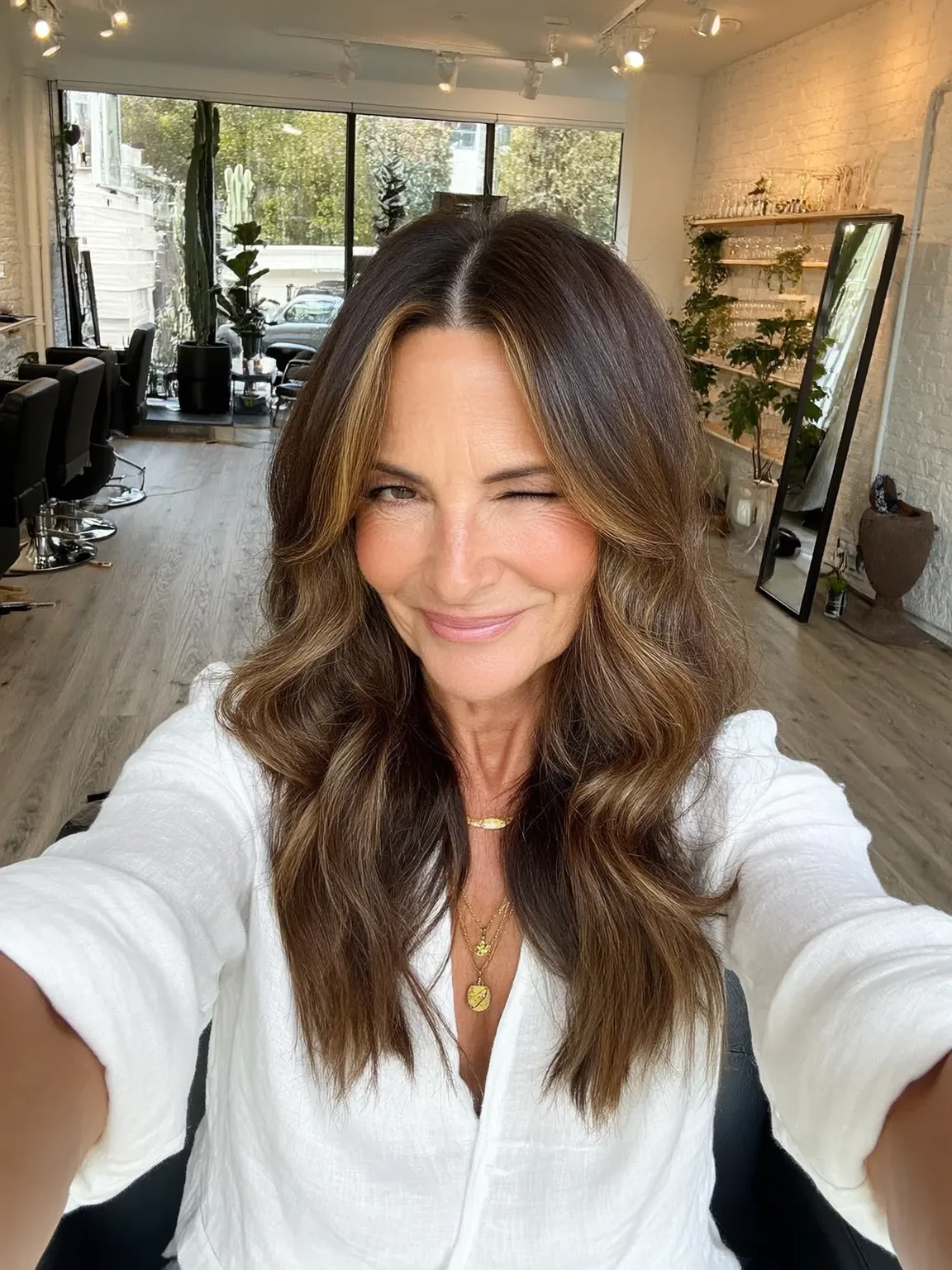 50 Effortlessly Warm Chocolate Brown Curtain Bangs for All Face Shapes - Hair Style Album